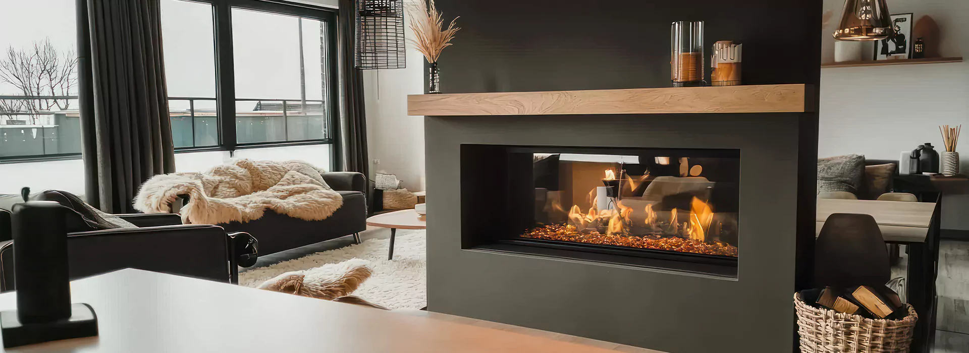 Classic Fireplace Design in Lynwood, CA