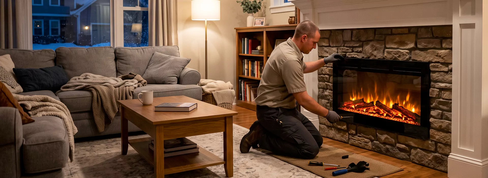 Electric Fireplace Installation Lynwood in Lynwood
