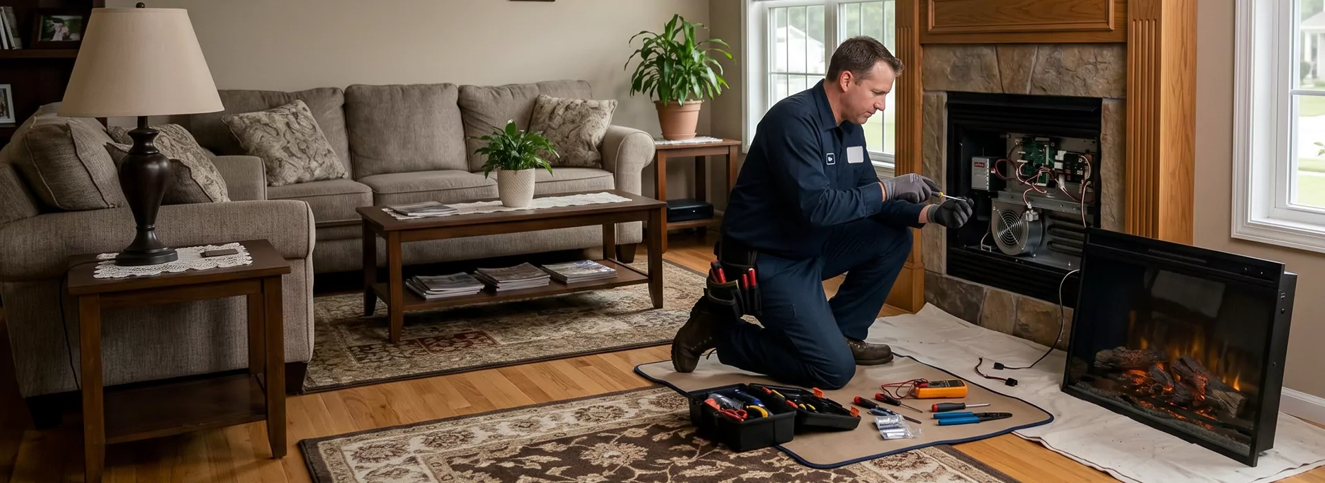 Electric Fireplace Repair in Lynwood, CA