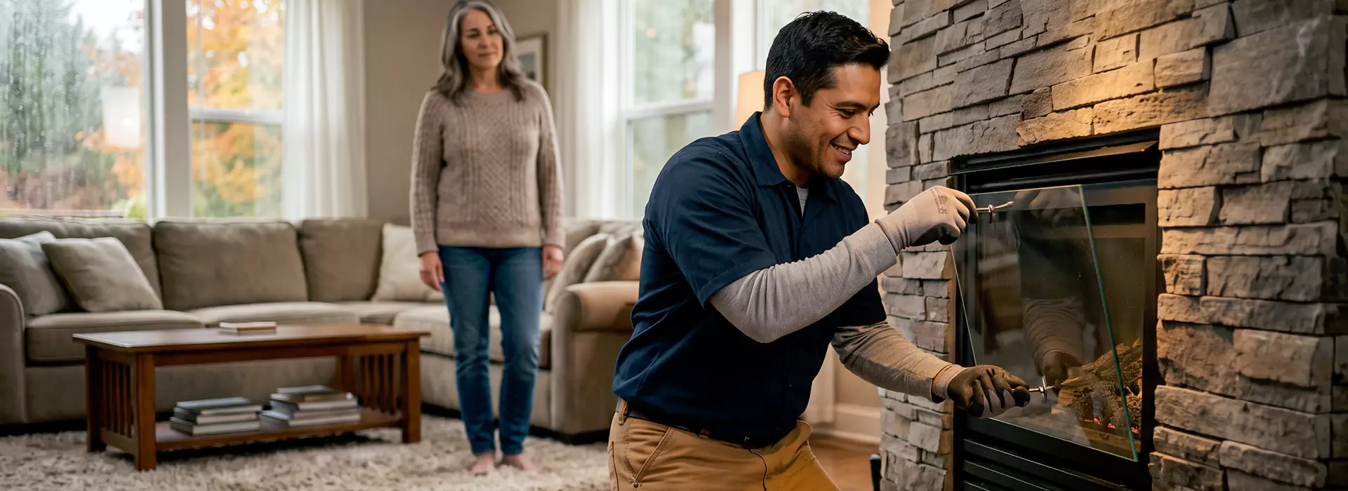 Fireplace Glass Replacement in Lynwood, CA