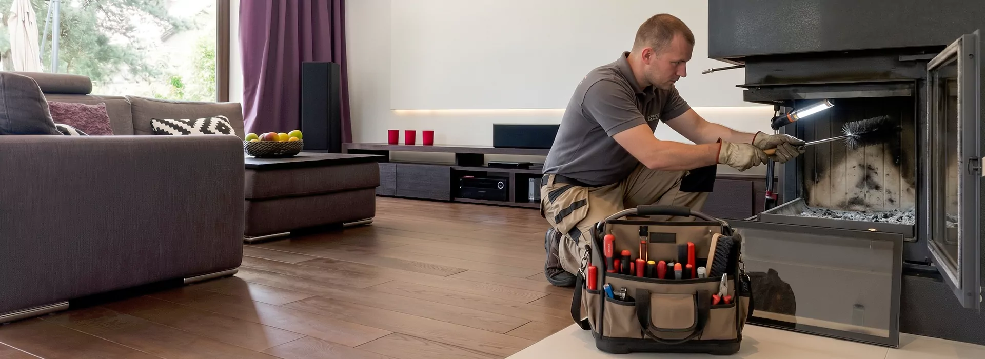 Fireplace Restoration in Lynwood