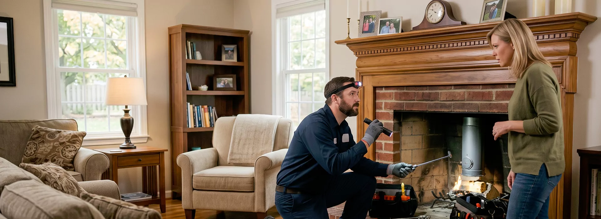 Fireplace Safety Inspection Lynwood, CA
