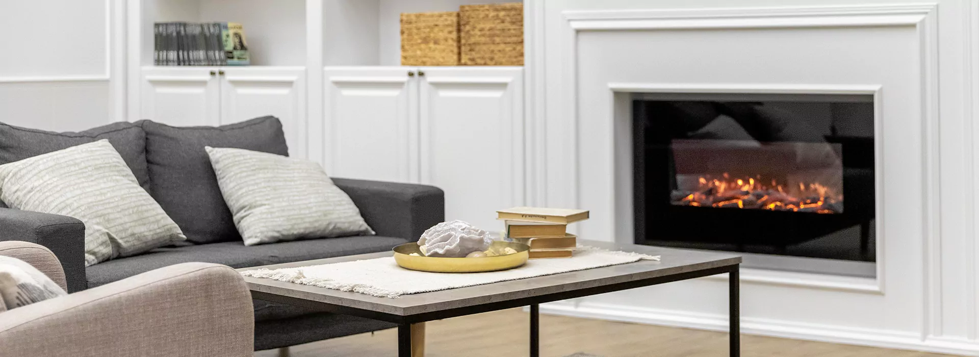 Modern Fireplace Design in Lynwood, CA