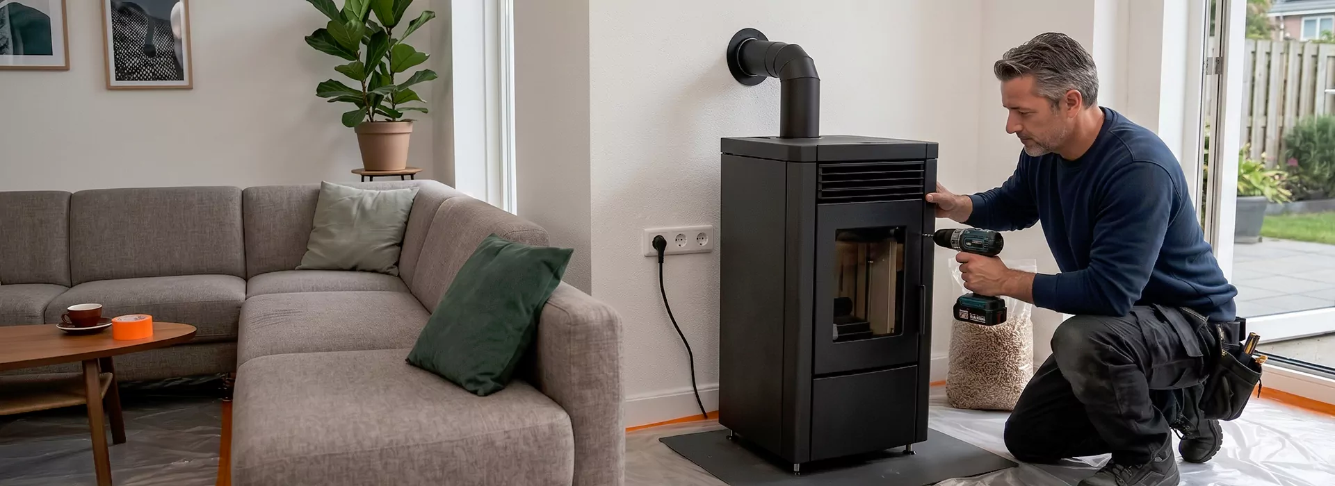 Pellet Stove Chimney Installation in Lynwood, CA