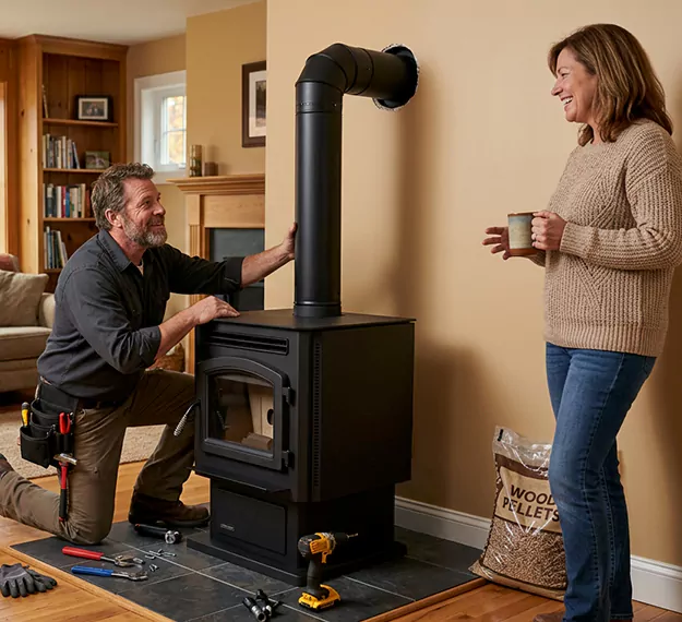 Certified Pellet Fireplace Installation Company: Your Local Pellet Stove Fitting Team in Lynwood, CA