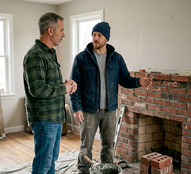 Why Lynwood Homeowners Choose Our Brick Fireplace Installation Team?