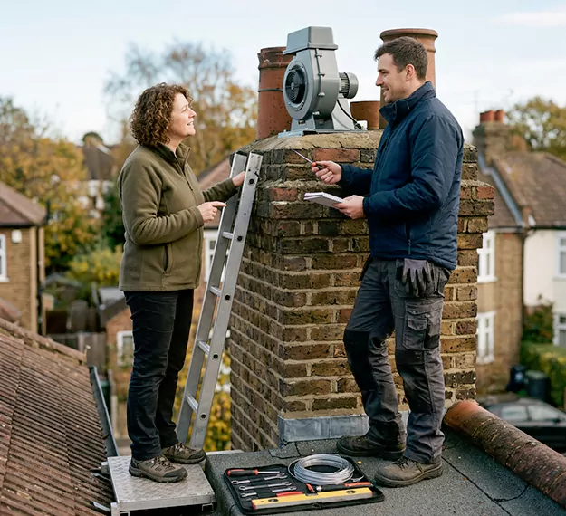 Why Lynwood, CA Homeowners Choose Our Chimney Fan Installation Team?