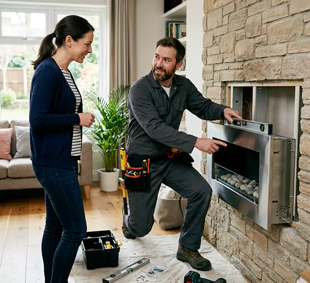 Why Lynwood Homeowners Choose Our Ethanol Fireplace Installation Team?