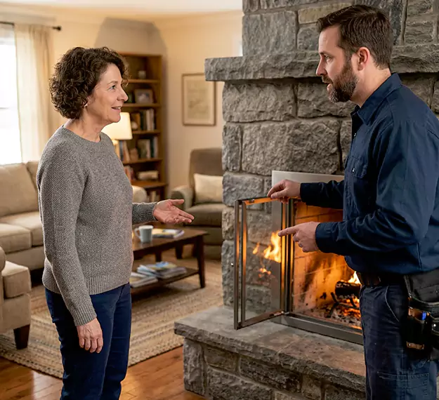Why Homeowners Choose Our Fireplace Door Installation Team in Lynwood, CA?