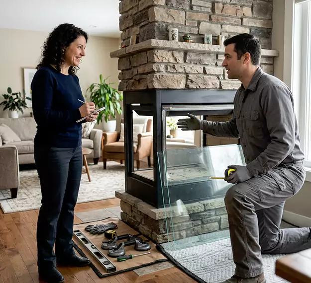Certified Fireplace Glass Installation Company: Your Local Fireplace Glass Door Installer in Lynwood, CA