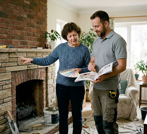 Why Lynwood Homeowners Choose Our Fireplace Makeover Team?