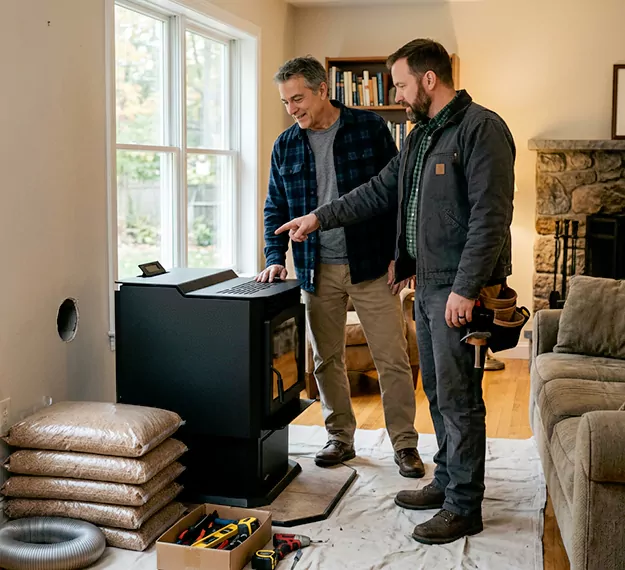 Why Lynwood Homeowners Choose Our Pellet Fireplace Installation Team?