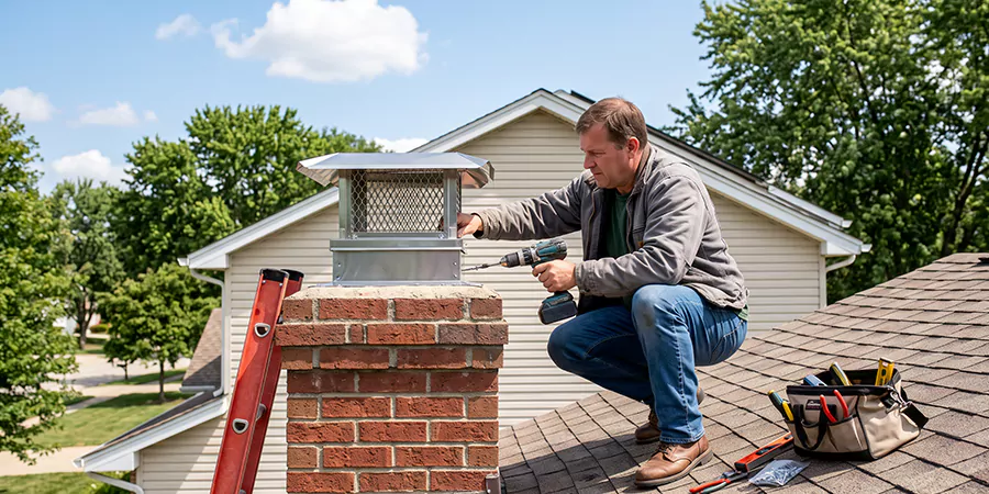 Chimney Top Cover Installation Lynwood