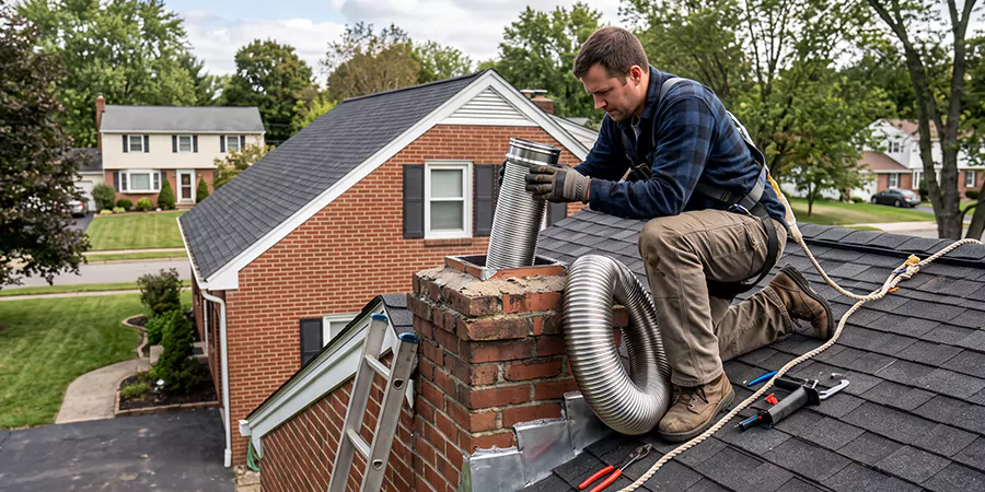 Chimney Sleeve Installation Lynwood