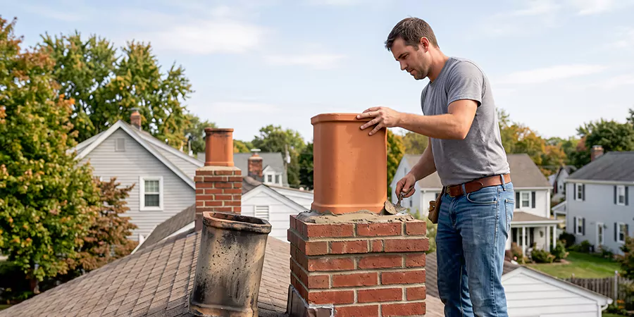 Matching Chimney Pot Replacement Lynwood