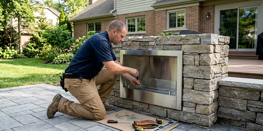 Outdoor Ethanol Fireplace Installation Lynwood