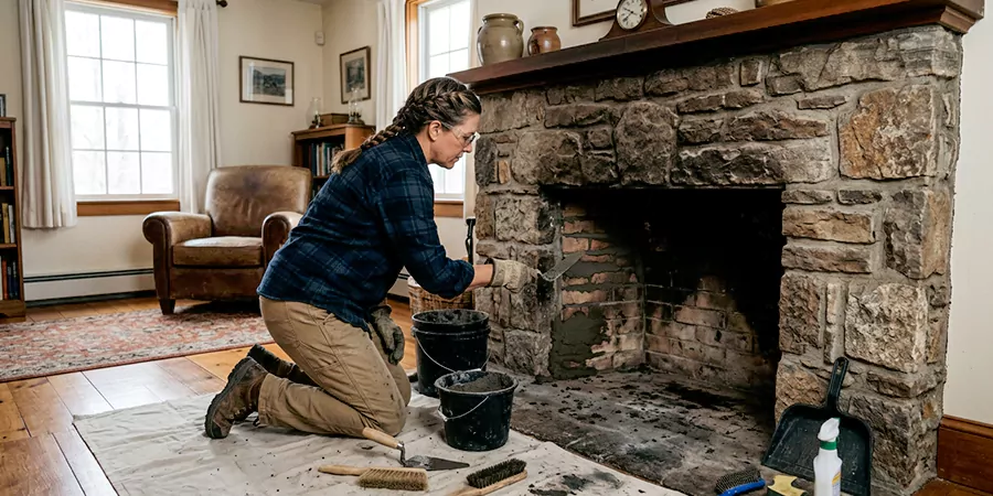 Refurbish Wood Burning Fireplace Lynwood