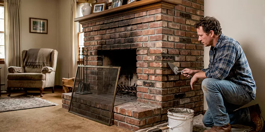 Old Fireplace Safety Repair Lynwood