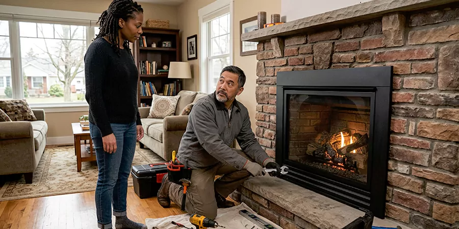 Fireplace and Log Fire Installation Lynwood