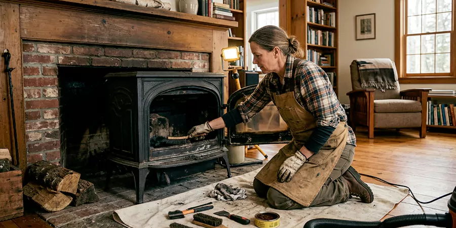 Wood Stove Restoration Lynwood
