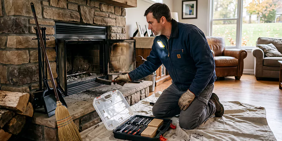 Wood Fireplace Repair in Lynwood